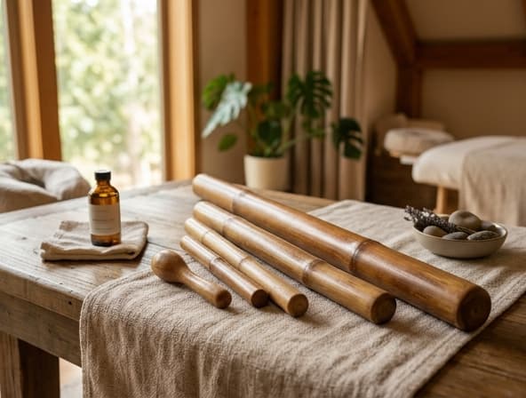 Heated Bamboo Massage